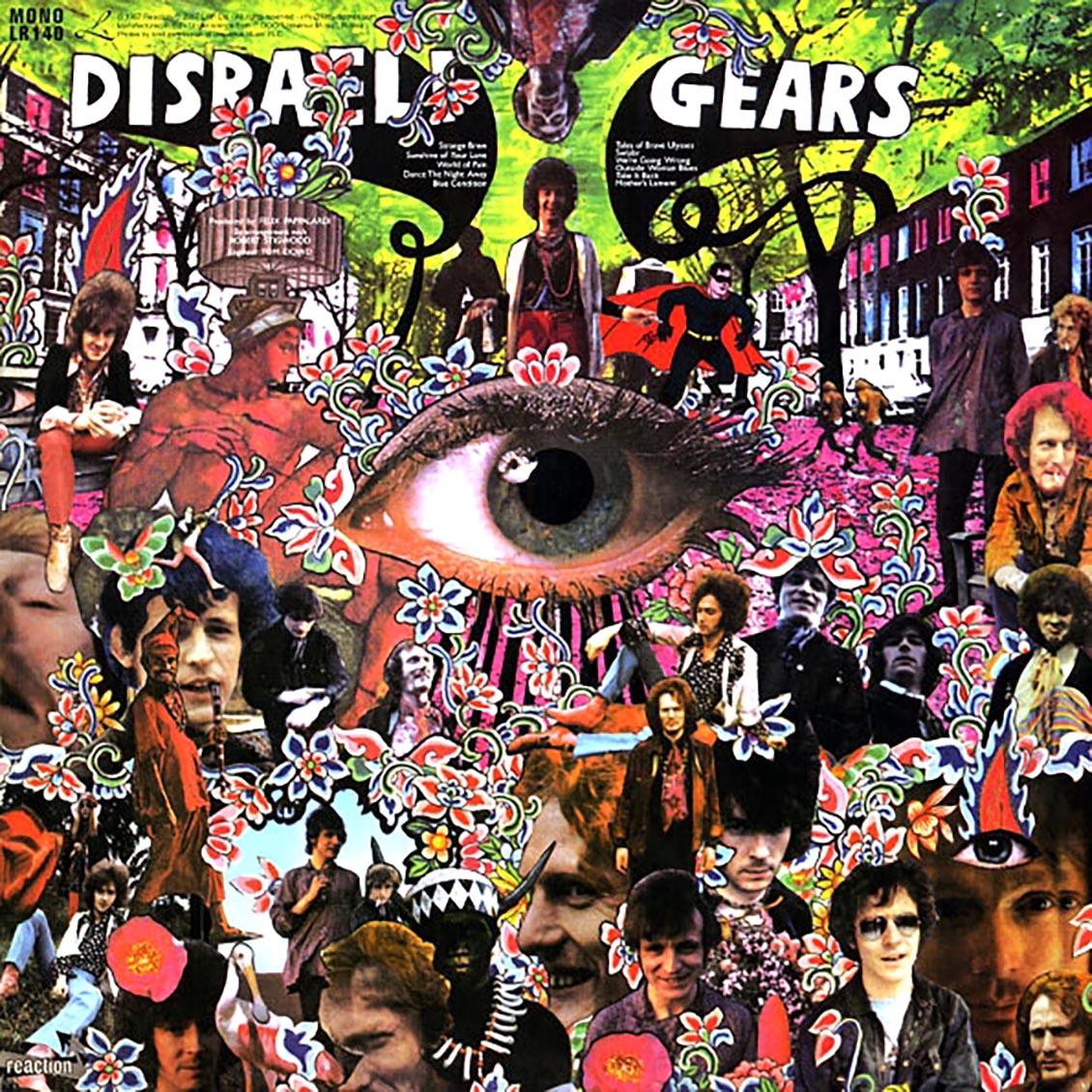 Cream – Disraeli Gears back cover