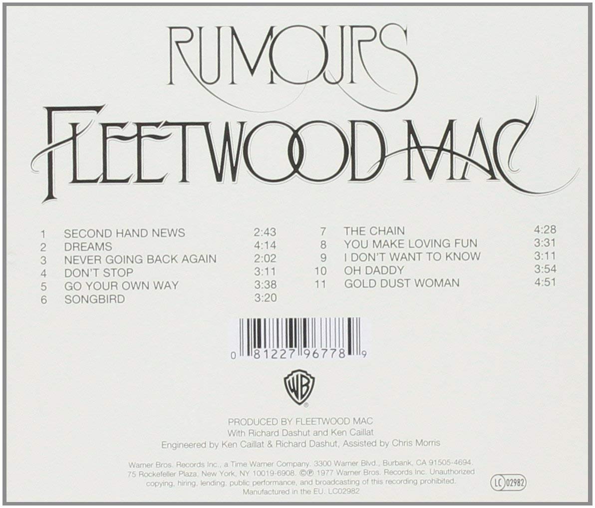 Fleetwood Mac – Rumours