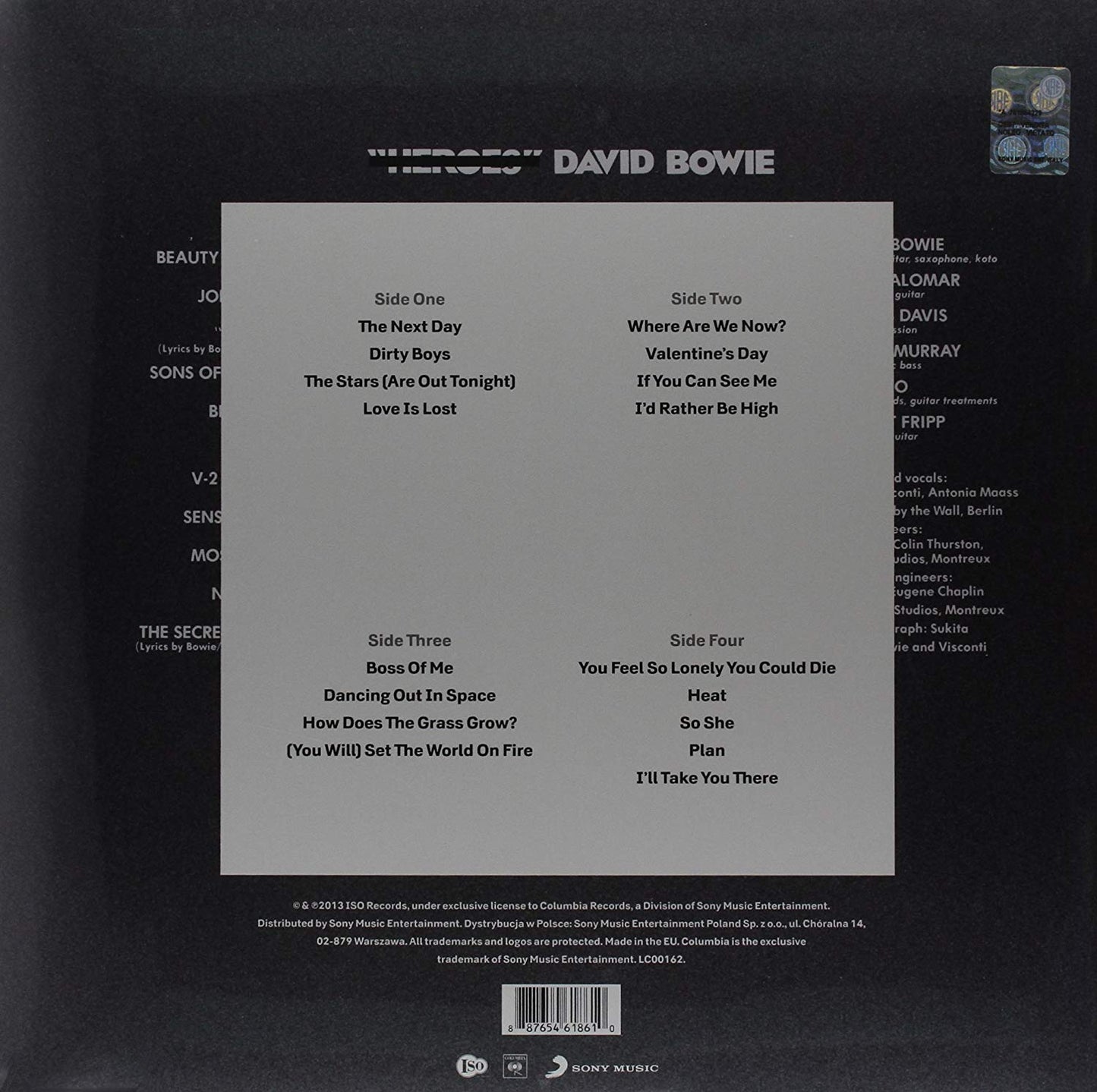 David Bowie – The Next Day
