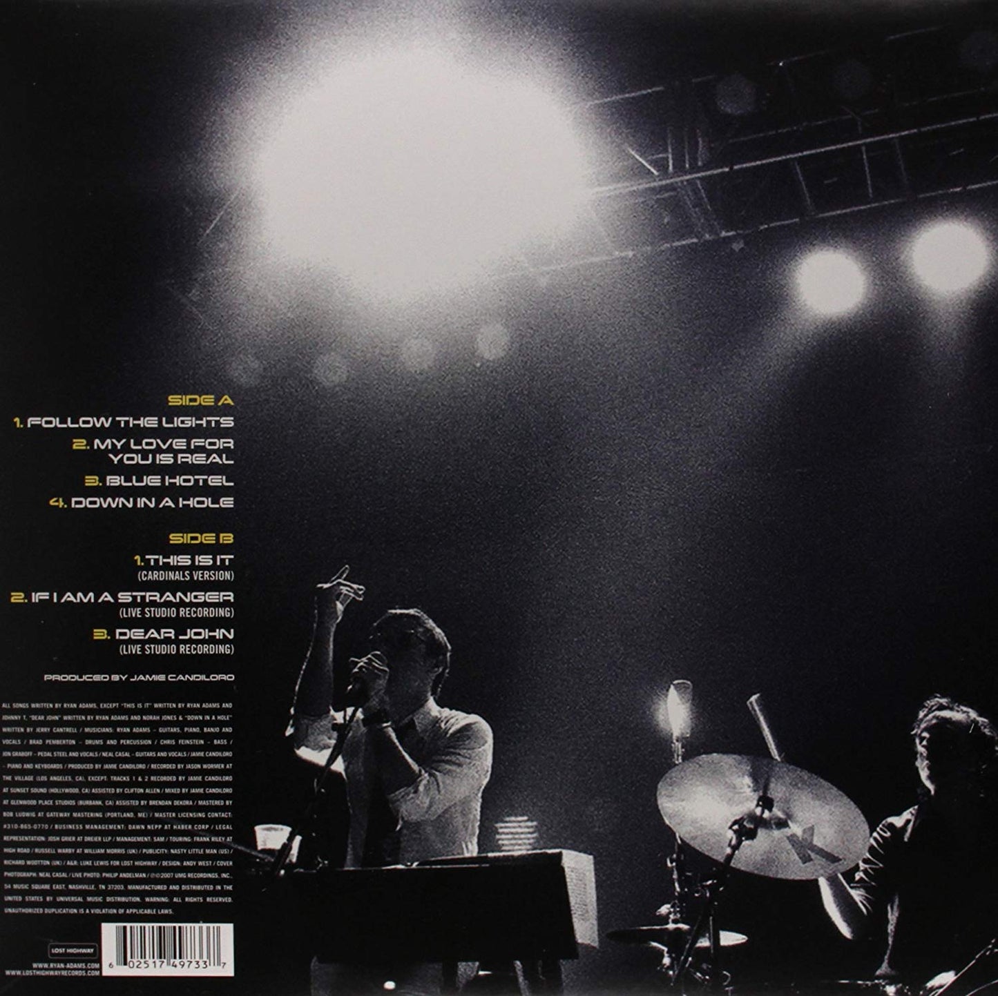 Ryan Adams & The Cardinals – Follow The Lights