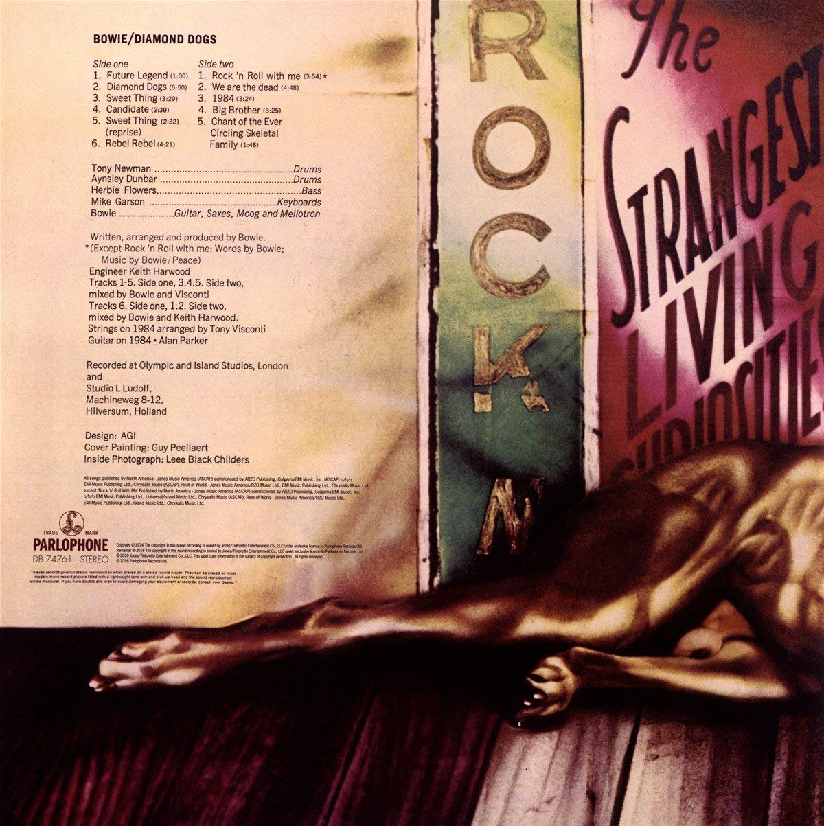 DIAMOND DOGS (2016 REMASTERED VERSION) (VINYL)