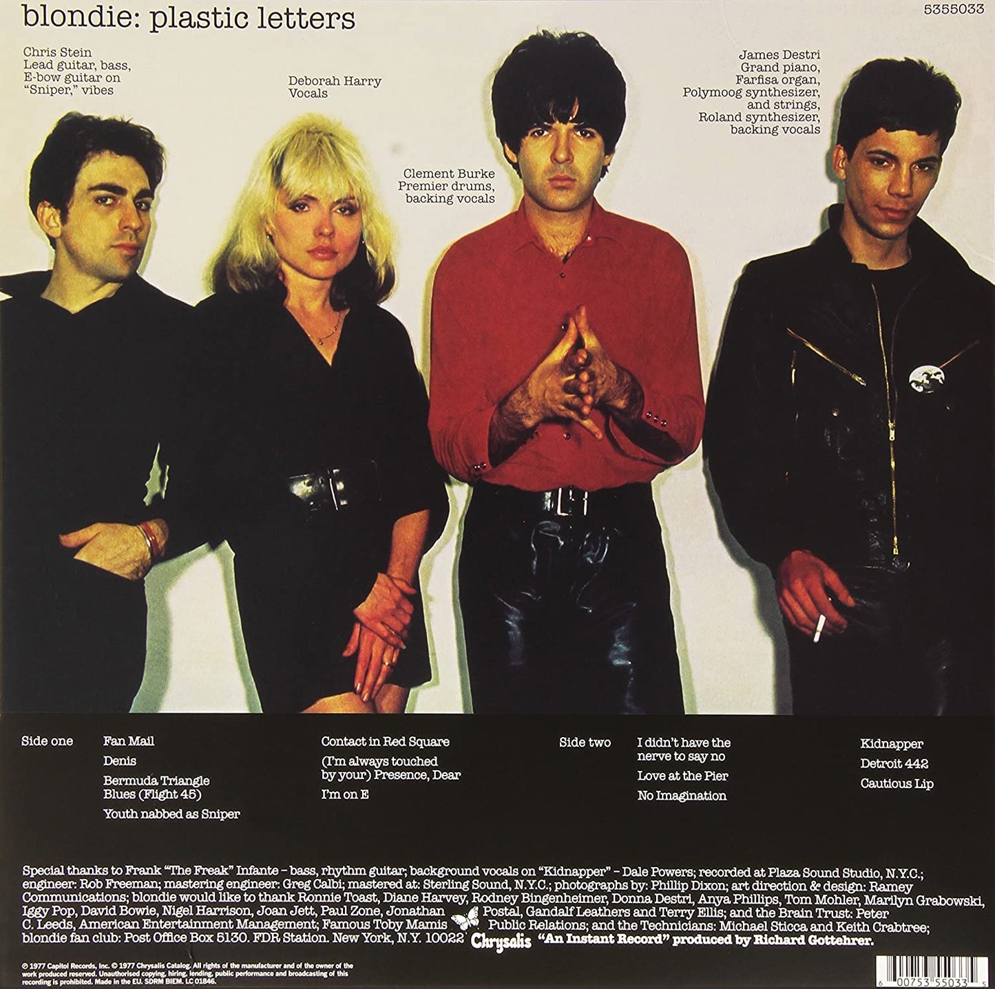 Blondie – Plastic Letters