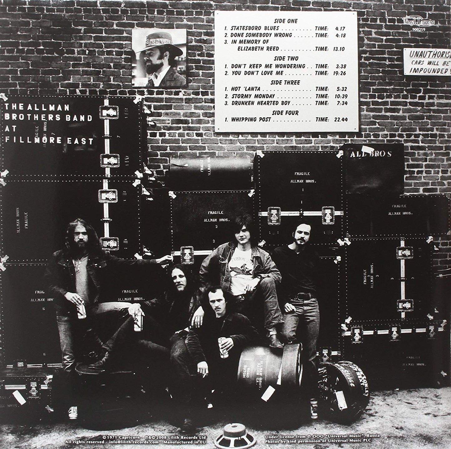 The Allman Brothers Band – The Allman Brothers Band At Fillmore East