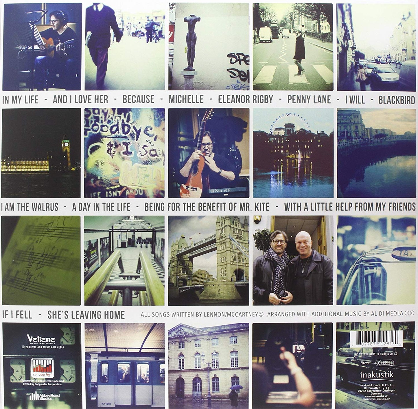 Al Di Meola – All Your Life - A Tribute To The Beatles Recorded At Abbey Road Studios, London
