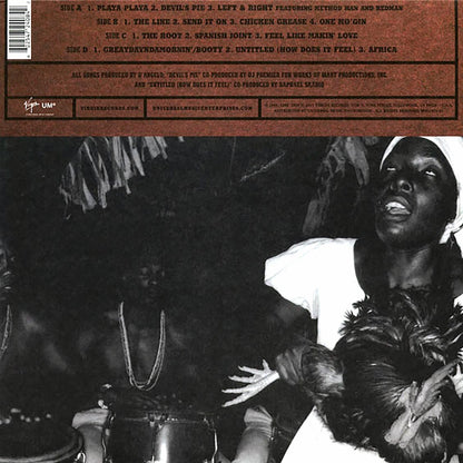 D'Angelo – Voodoo back cover