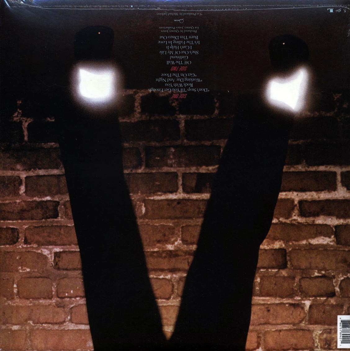 Michael Jackson – Off The Wall back cover