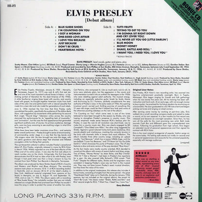 Elvis Presley – Elvis Presley back cover