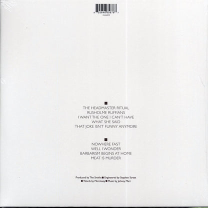 The Smiths – Meat Is Murder back cover