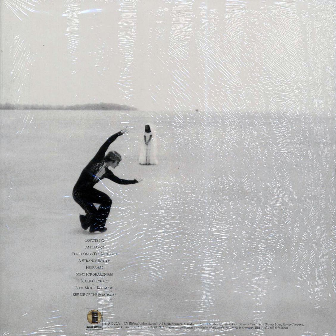 Joni Mitchell – Hejira back cover