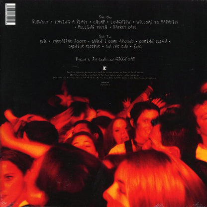 Green Day – Dookie back cover
