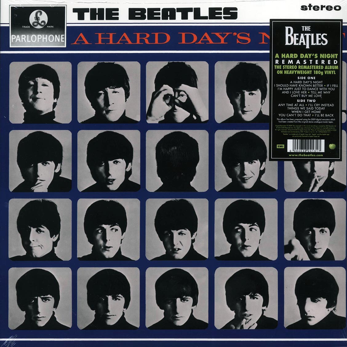 The Beatles – A Hard Day's Night front cover