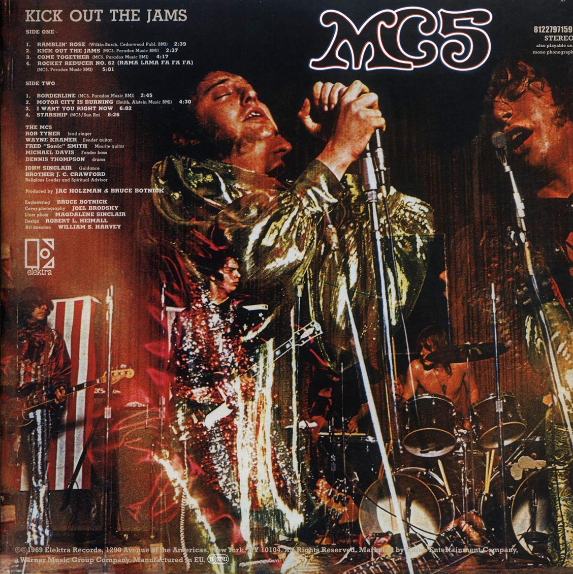 MC5 – Kick Out The Jams back cover