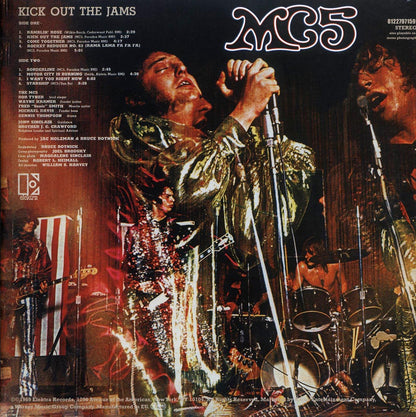 MC5 – Kick Out The Jams back cover