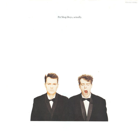 Pet Shop Boys - Actually - Awesomesince84