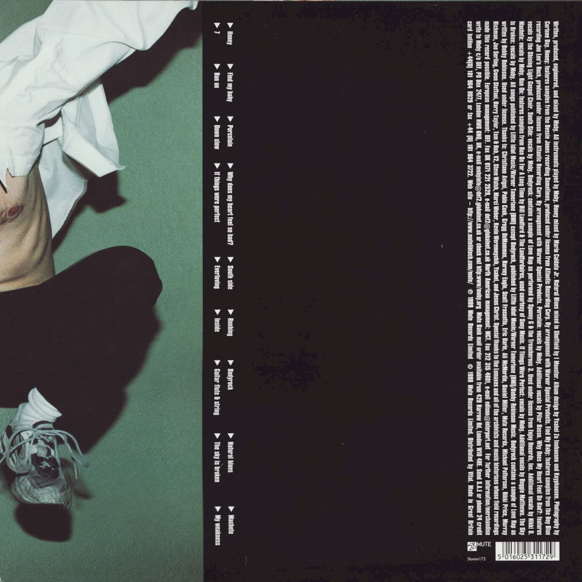 Moby - Play back cover - Awesomesince84
