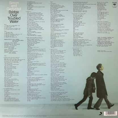 Simon & Garfunkel - Bridge Over Troubled Water back cover - Awesomesince84