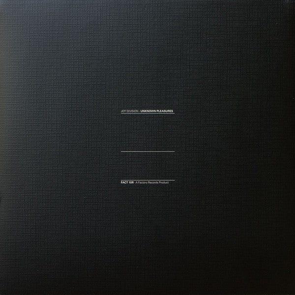 Joy Division - Unknown Pleasures back cover - Awesomesince84