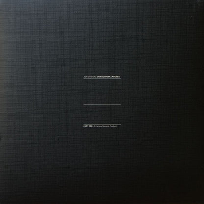 Joy Division - Unknown Pleasures back cover - Awesomesince84