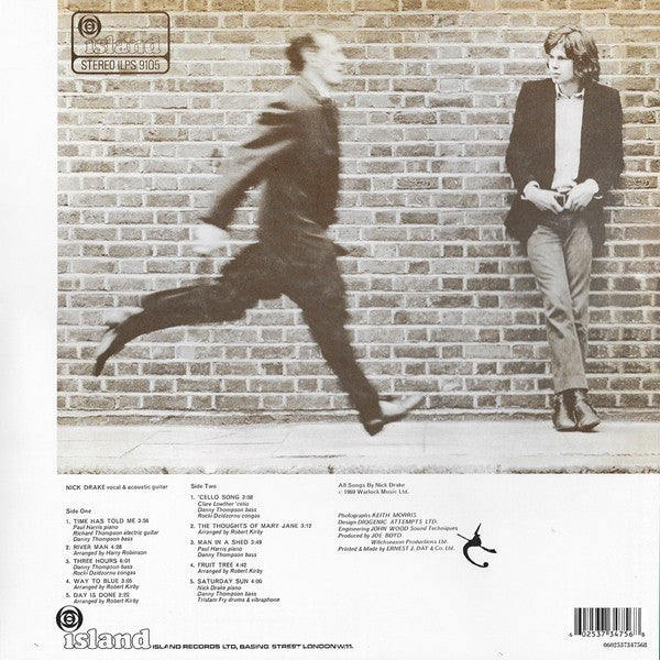 Nick Drake - Five Leaves Left back cover - Awesomesince84
