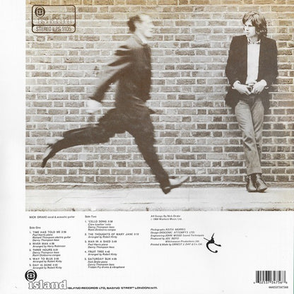 Nick Drake - Five Leaves Left back cover - Awesomesince84