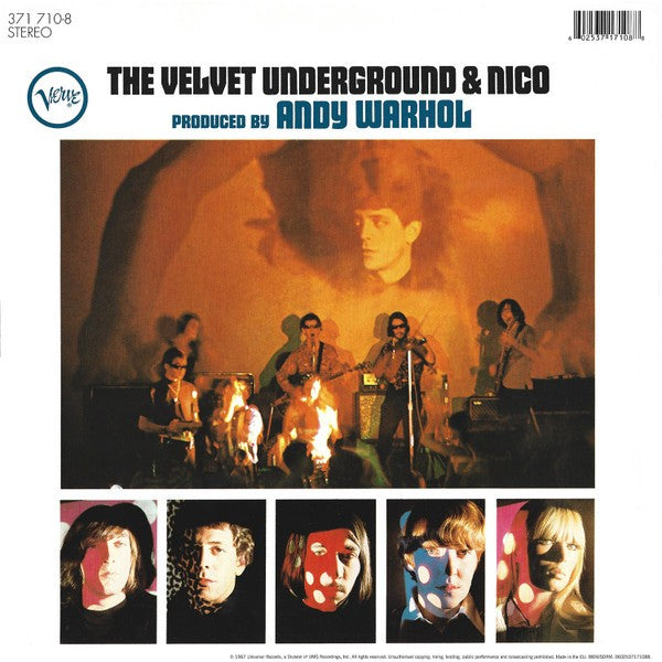 The Velvet Underground - The Velvet Underground & Nico back cover - Awesomesince84