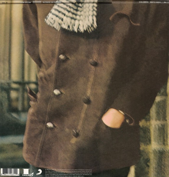 Bob Dylan - Blonde On Blonde back cover - Awesomesince84