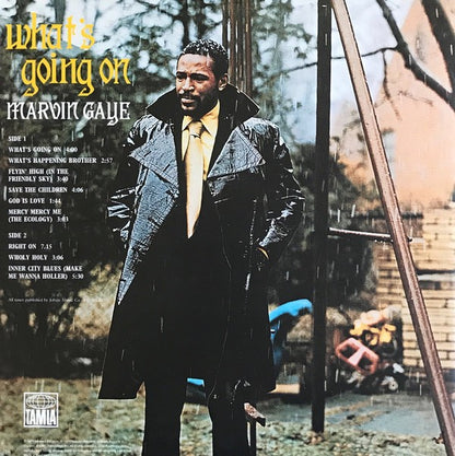 Marvin Gaye - What's Going On back cover - Awesomesince84