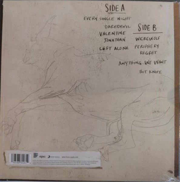 Fiona Apple - The Idler Wheel Is Wiser Than The Driver Of The Screw... back cover - Awesomesince84
